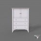 dresser traditional style wood DIY