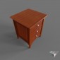 nightstand traditional style wood DIY