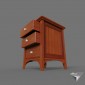 nightstand traditional style wood DIY