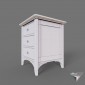 nightstand traditional style wood DIY