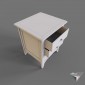 nightstand traditional style wood DIY
