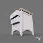 nightstand traditional style wood DIY