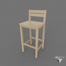 stool bar simple wood DIY