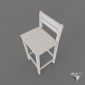 stool bar simple wood DIY