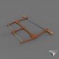 saw frame bowsaw shapely wood DIY