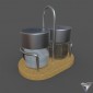 Salt & Pepper holder Calve CL-4068 (art bt-86810)