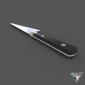 kitchen knife Masamoto Virgin Carbon Steel Garasuki HC(CT)5517