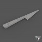 kitchen knife Masamoto Virgin Carbon Steel Garasuki HC(CT)5517
