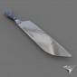 kitchen knife Santoku Knife Wusthof Classic Ikon W-4176_17 7inch (17cm)