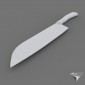 kitchen knife Santoku Knife Wusthof Classic Ikon W-4176_17 7inch (17cm)
