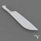 kitchen knife Santoku Knife Wusthof Classic Ikon W-4176_17 7inch (17cm)