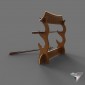 table chopstick stand japan style wood DIY