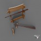 table chopstick stand japan style wood DIY