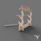 table chopstick stand japan style wood DIY