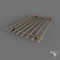 kitchen stand for hot food IKEA Lamplig 50x28cm (301.11.87)