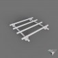 kitchen stand for hot food IKEA Lamplig 18x18cm 001-860-41