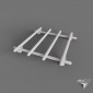 kitchen stand for hot food IKEA Lamplig 18x18cm 001-860-41