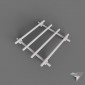 kitchen stand for hot food IKEA Lamplig 18x18cm 001-860-41