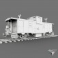 railcar caboose PSC ARR No1093