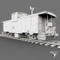 railcar caboose PSC ARR No1093