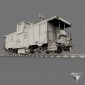 railcar caboose PSC ARR No1093