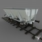 coal hopper Malissard-Taza 20t newest version