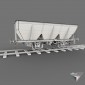 coal hopper Malissard-Taza 20t newest version