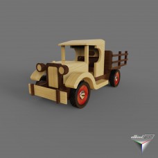 toy wood lorry simple DIY