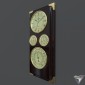Barometer clock station (art BAR-011-945)