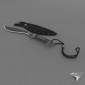 machete Gerber Gator Kukri with scabbard