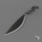 machete Gerber Gator Kukri with scabbard