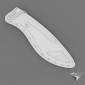 machete Gerber Gator Kukri with scabbard