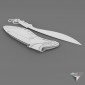 machete Gerber Gator Kukri with scabbard