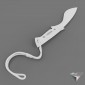 machete Gerber Gator Kukri with scabbard